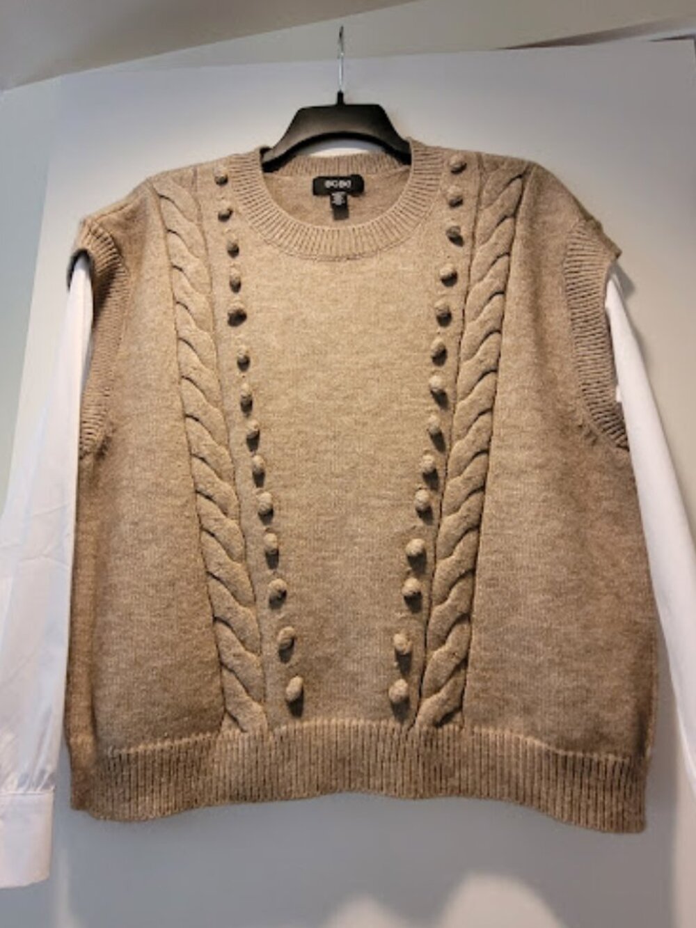 BCBG Pull Over Layered Sweater